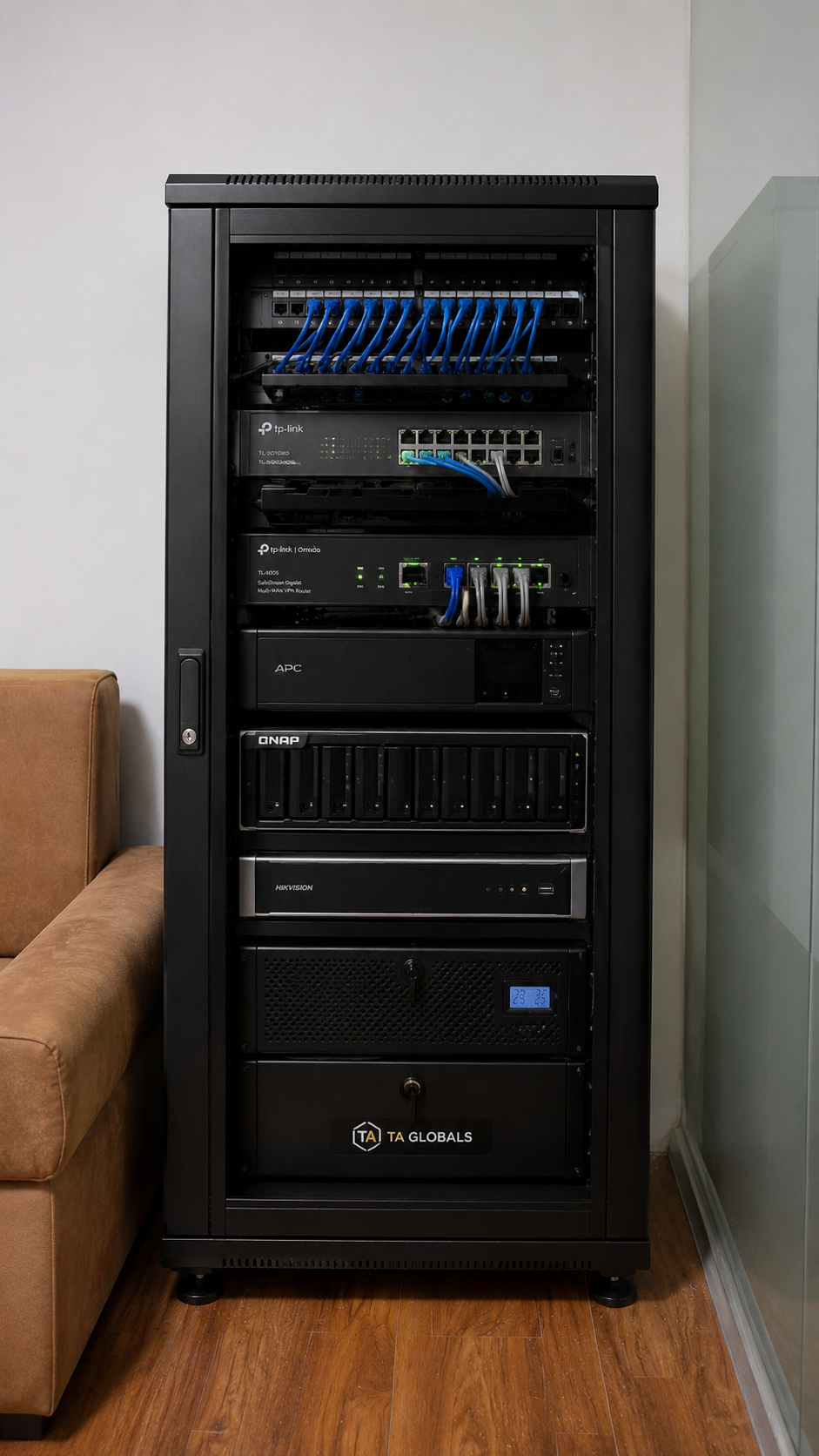 server rack installation Karachi